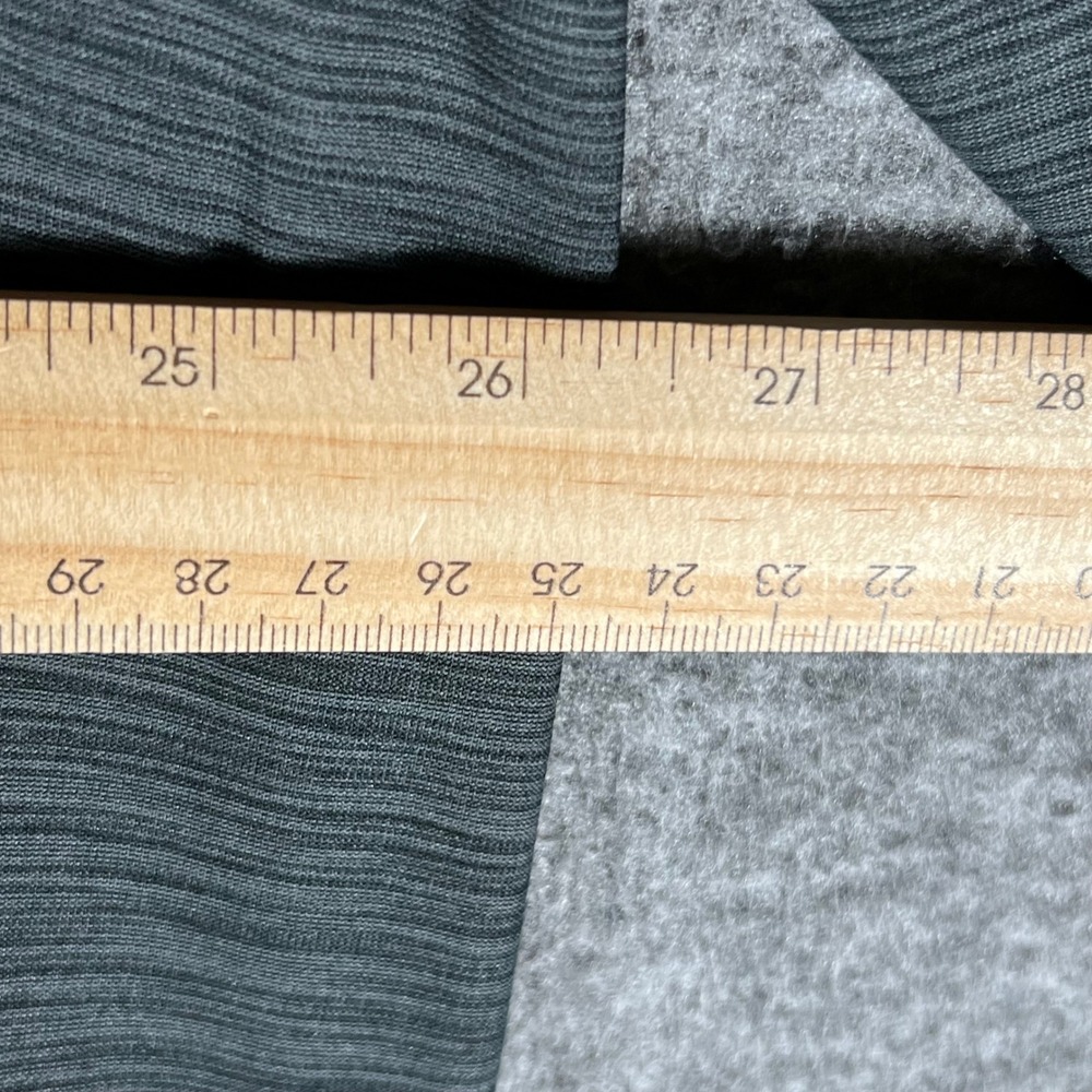 Nike Dri Fit Mens 4XL Gray Striped Quarter Zip Long Sleeve Pullover Shirt - Picture 5 of 10